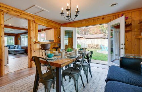 Au Gres House | Lovely Au Gres Cottage with Hot Tub Walk to Beach!