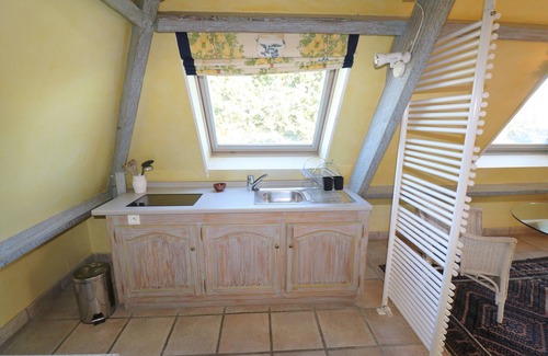 Saint-Laurent-la-Vallee Apartment | Lovely spacious studio with a shared heated swimming pool and private terrace