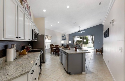 Eagle Ridge House | Lovely home near Disney with a Heated pool and game room in a resort community.
