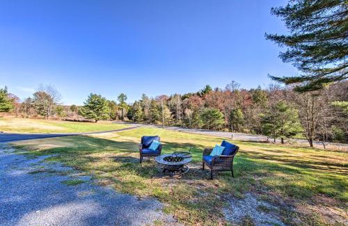 Moshannon Apartment | Lovely Moshannon Ground Apartment with Fire Pit