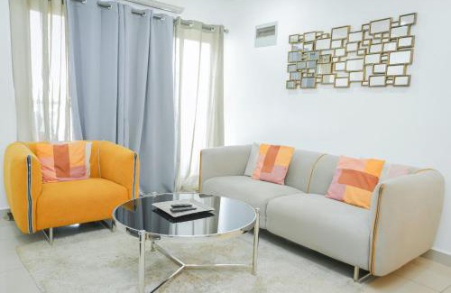 Labone Apartment | Lovely One Bedroom Apt at The Embassy Gardens with Fast Internet, Pool & Gym