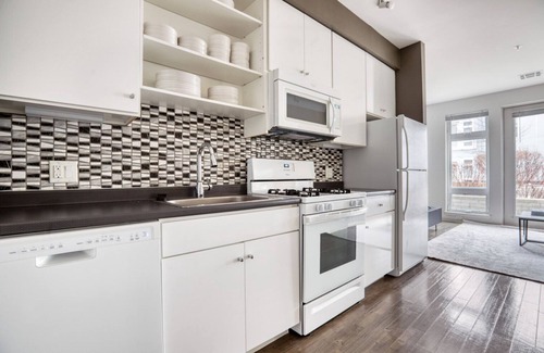 Assembly Square Apartment | Lovely Somerville 2BR w/W/D, Gym & Roof, nr Assembly T, by Blueground