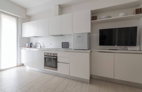 Pesaro Apartment | Lovely studio apartment with balcony a stone's throw from the sea and downtown