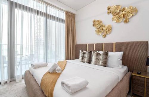Jadaf Apartment | Lovely Studio with Cozy Balcony and Outdoor Pool