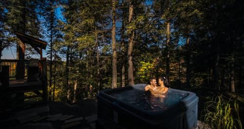 Pointe-au-Chene Ski Chalet | LoveNestChalet - Hot tub & Fireplace - Warm, cozy & relaxing