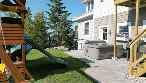 Plattsburgh Apartment | Loza house coastal design unit with lake & mountain views