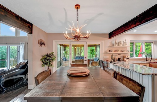 Pocono Pines House | Lux Pocono: 3.7-acre Serene Escape w/Hot Tub, Sauna, Game & Premium Amenities