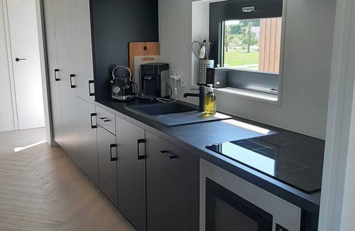 Waarde Ski Chalet | Luxe chalet op minicamping in Waarde met sauna