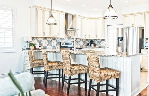 Ocean City Beach House | Luxe Coastal Retreat> Steps to Beach, Espresso Bar, Fire Pit, Golf Cart, EV
