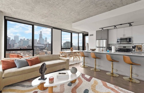 West Loop Apartment | Luxe Group Getaway, Steps from West Loop's Best
