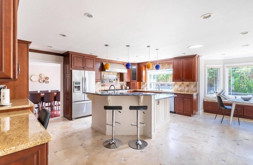 Cambrian House | Luxe Los Gatos 5BR w/Backyard, close to Trails & Wineries, by Blueground