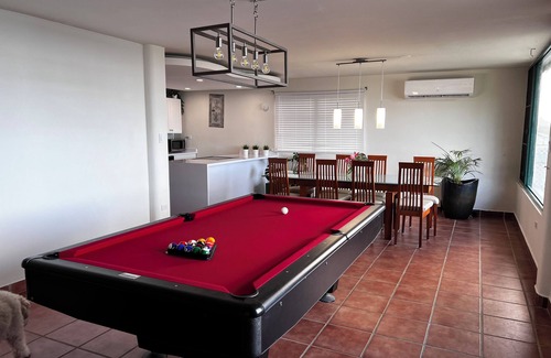 Pitahaya Villa | Luxe Luquillo Villa. Private Saltwater Pool, Rainforest and Ocean Views & Solar.