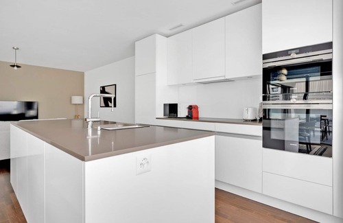 Glattbrugg Apartment | Luxe Opfikon 4.5 Room w/Storage & W/D, 2 mins to Market, by Blueground