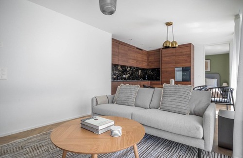 Wiedikon Apartment | Luxe Wiedikon 2BR w/Storage & W/D, nr Market, by Blueground