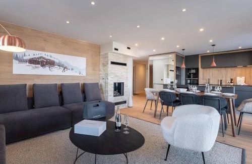 Courchevel Apartment | Luxueux appartement 4 chambres avec balcon, casier à skis, proche des pistes à Courchevel 1650 - FR-1-563-136