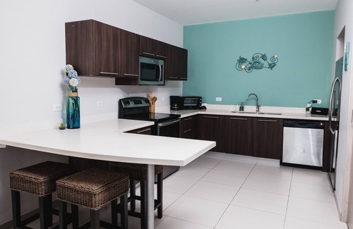 Barrio Santa Lucia Condo | Luxurious Condo, 5min walk to beach/town, Amazing pool and amenities !