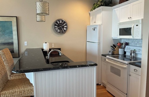 Traverse City Condo | Luxurious Direct Beachfront Condo #327-Close to Downtown.