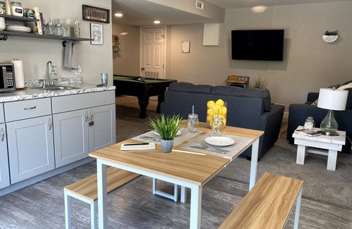 Hermitage Apartment | Luxurious Private Suite with King-Sized Bed, Patio, and Massage Chair!