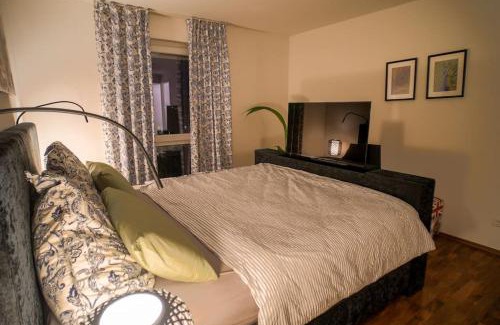 Kornwestheim Apartment | Luxury 口 Studio Knox PrimeTV 口 8min zum S-Hbf