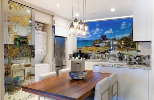 Puerto Juarez Condo | Luxury 1-bedroom condo with AC, fitness room in lovely Cancún