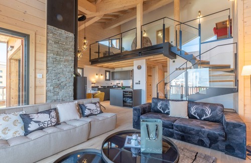 Bergers Apartment | Luxury 127m² Duplex at Slopes - Parking Included