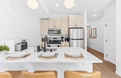 St. Anthony West Apartment | Luxury 1BD Gym, Rooftop, Street Parking by DT, UMN