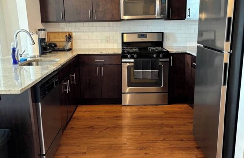 Garden City Apartment | Luxury 2 Bed, 2 Bath Loft in Central Location!