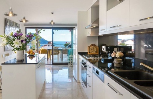 Kalkan Apartment | Luxury 3 Bed Duplex Penthouse with Sea View & Private Pool - 5 mins Walk to Town