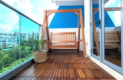 Hulhumale Apartment | Luxury 3BR Apartment with Infinity Pool, Balcony n Gym
