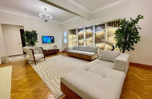Agouza Apartment | Luxury 3BR at heart of Mohandeseen, near Zamalek
