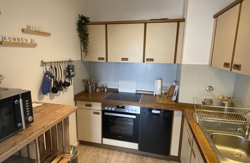 Duhnen Apartment | Luxury apartment on the beach with swimming pool, sauna, steam bath, fireplace + massage chair