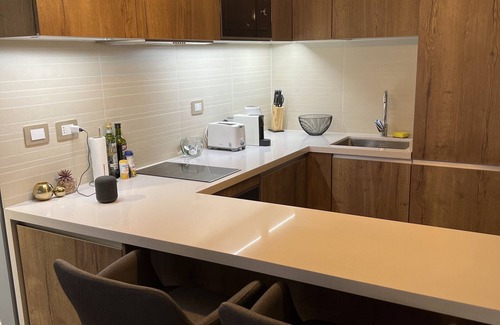 Apoquindo Apartment | Luxury apartment 34th floor luxury district.
