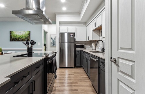 Frisco Apartment | Luxury Apt with Eco-Friendly Touches & Garage Parking