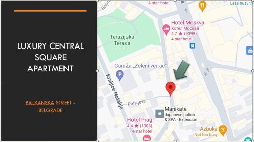 Terazije Apartment | Luxury Central Square Apartment 2214