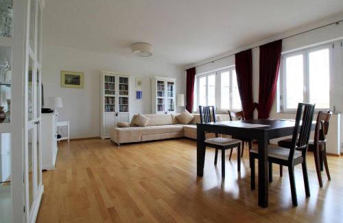 Wurzburg City Centre Apartment | Luxury city apartment - view of river and castle