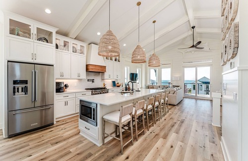 Cape San Blas House | Luxury Escape: Gulf Views, Steps to Beach, Sleeps 18, Private Pool, EV, Elevator