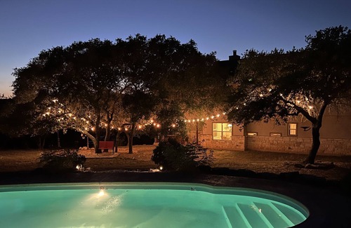 Spring Branch House | Luxury Home! - Pool - Fire Pit - Near Canyon Lake!