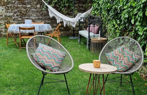 Tanarrio House | Luxury House in Picos de Europa Liebana garden with chill out area