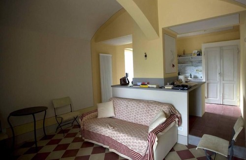 San Lorenzo della Costa Apartment | Luxury Apartment 2-4 persons in villa Liberty with olive trees and swimming pool, fine residential area above Santa Margherita Ligure