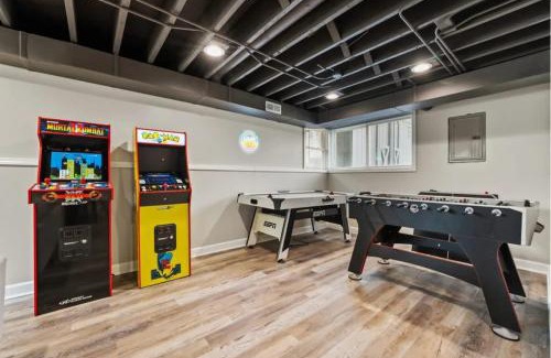 Westchester House | Luxury King Bd w Game Room & Fire Pit 17 miles to Downtown