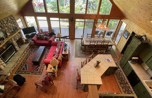 Spooner Cabin | Luxury Lake Home for large group getaways