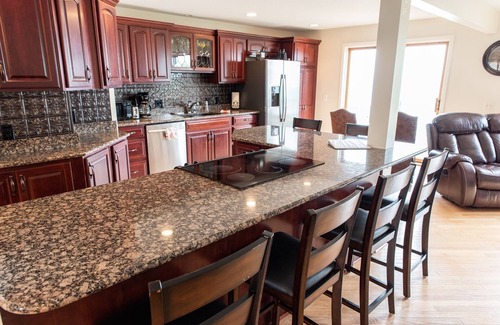Port Sanilac House | Luxury Lake Huron Lakefront Home w/Indoor Pool, Spa & Game Room - Sleeps 20!