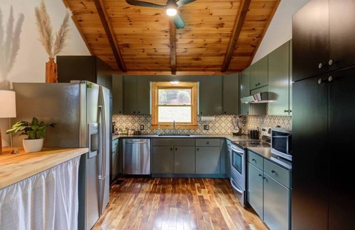 Hurdle Mills Cabin | Luxury Modern A-Frame Lodge on 25 Acres Lakeside Retreat & Hot Tub Oasis