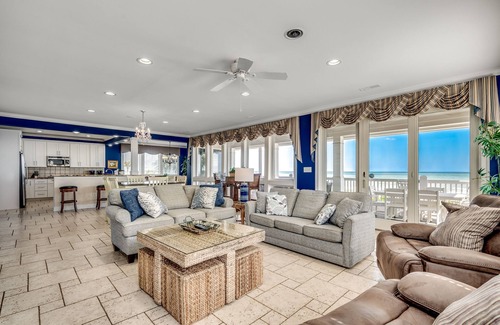 Long Bay Estates House | Luxury Oceanfront Home with Private Pool & Hot Tub by Luxury Beach Rentals!