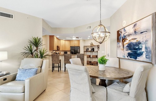 Cape Harbour Condo | Luxury outdoor patio A+Amenities! Cape Coral FL 3B/2B