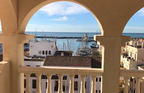 Almerimar Apartment | Luxury penthouse overlooking the golf course of Almerimar.