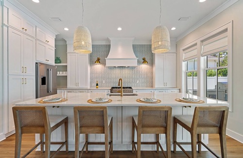 Seagrove Beach House | Luxury Pool, Hot Tub, Game Room, Golf Cart + Putting Green + Walk to Beach