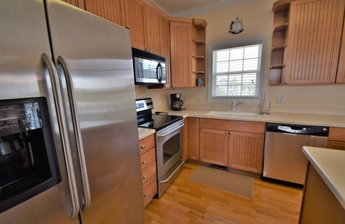 Cherry Grove Beach House | Luxury Rental W/Private Pool Steps from the Beach