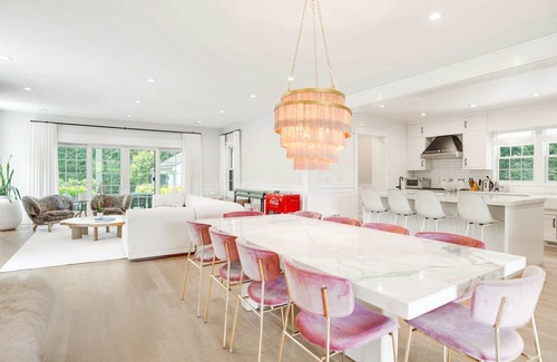 Sag Harbor House | Luxury Resort-Style Retreat in the Heart of Sag Harbor with Heated Pool,.