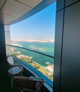 Manama Apartment | Luxury Romantic Sea View Apartment- Era View Tower